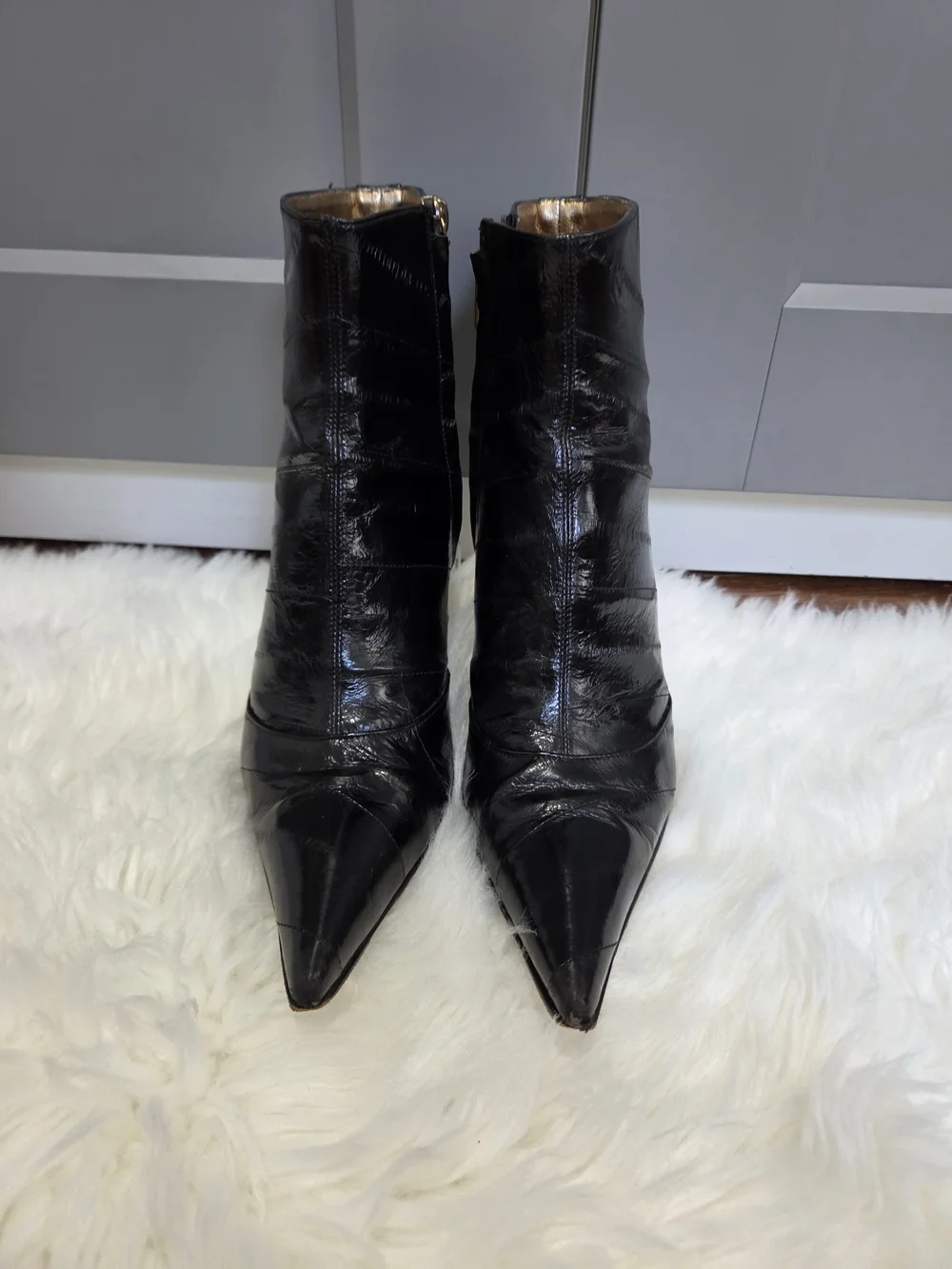 Dolce Gabbana Pointed Toe Women's Ankle Boots